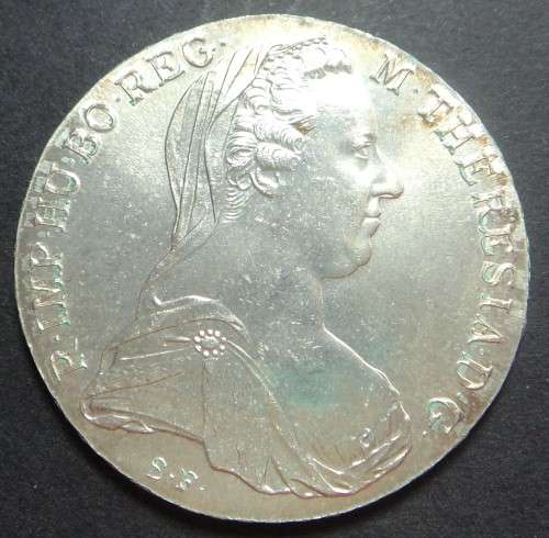 Austria, Silver Maria Theresa Silver Thaler dated 1780