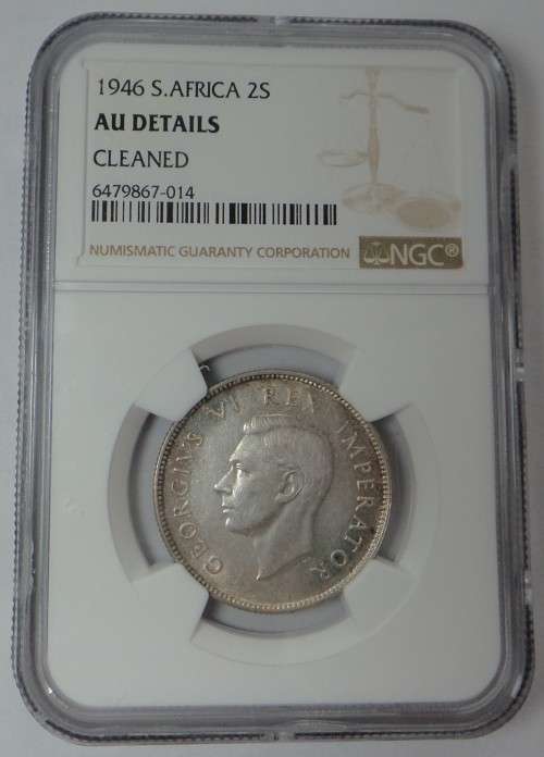 Union of SA: Two-Shillings of 1946: NGC AU Details