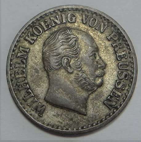 German States, Prussia: 1 Silber Groschen of 1868 (B)