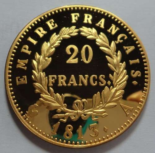 France: Napoleon I Twenty Francs dated 1813