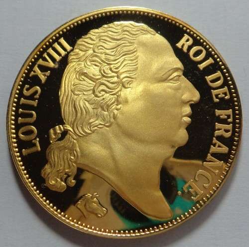France: Louis XVIII Twenty Francs dated 1817