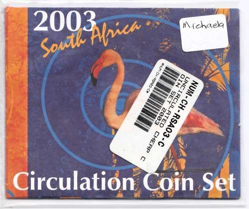 Republic of South Africa: Circulation Coin Set of 2003 (2 available)