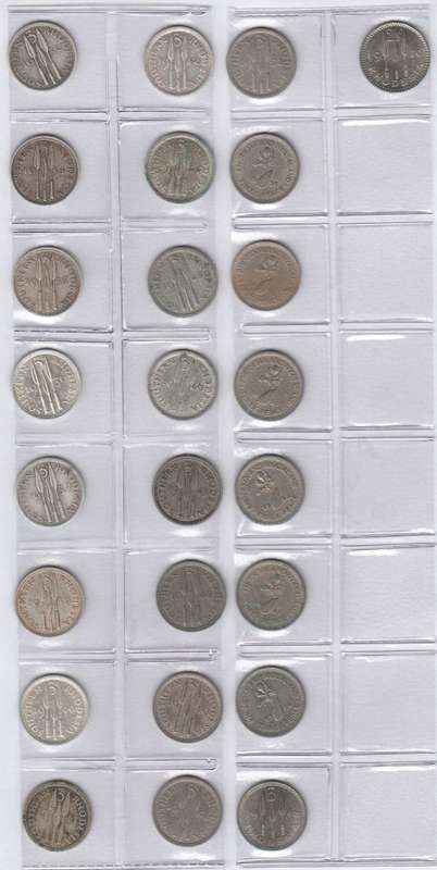 Rhodesia: Complete Collection of Tickeys (1932-1970)