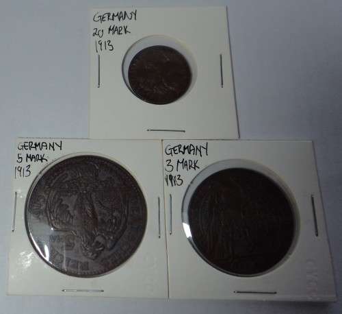 Germany: Set of Copper Patterns, presumably  by Carl Goetz