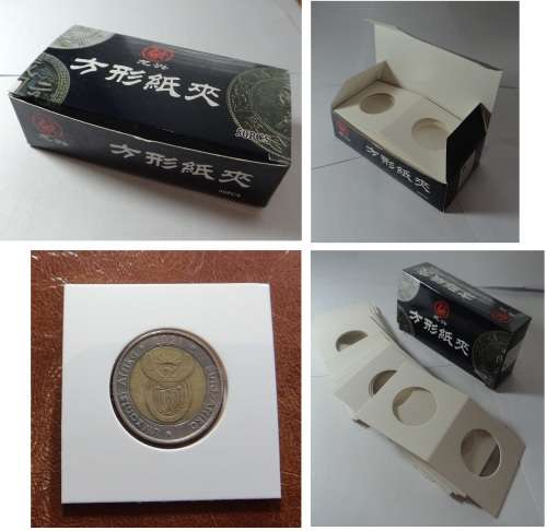 Fifty Coin Flips (27 mm) taking coins up to R5-size (5 boxes available)