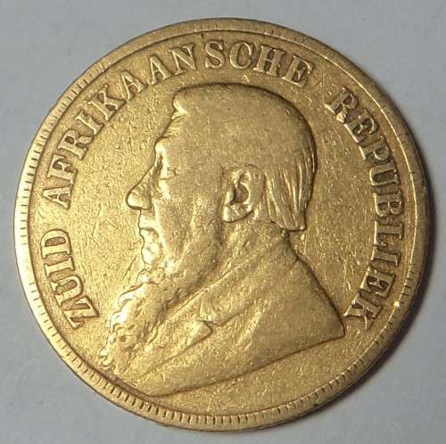 Paul Kruger ZAR Gold Pond of 1897