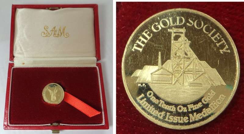 Gold Society Krugerrand Anniversary (1/10 OZ Fine Gold)