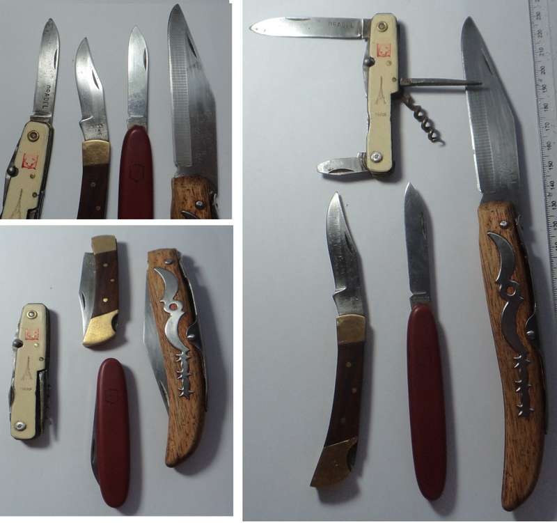 Collection of Four Pocket Knifes