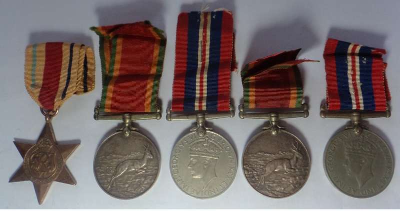 WW2 Medal Group to 586101 C. A. Westman & 67050 I.C. Westman