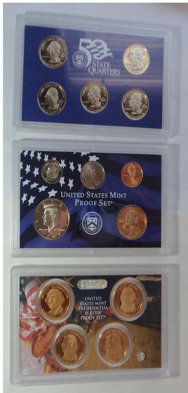 United States of America: Mint Proof Sets of 2007 (14 Coins)