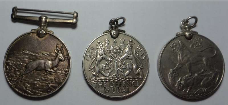 Second World War Medal Group to 99950 C.R. Dell