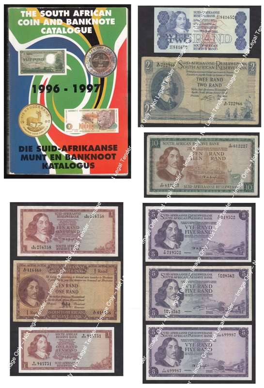 SA Coin & Banknote Catalogue plus old Banknote Collection