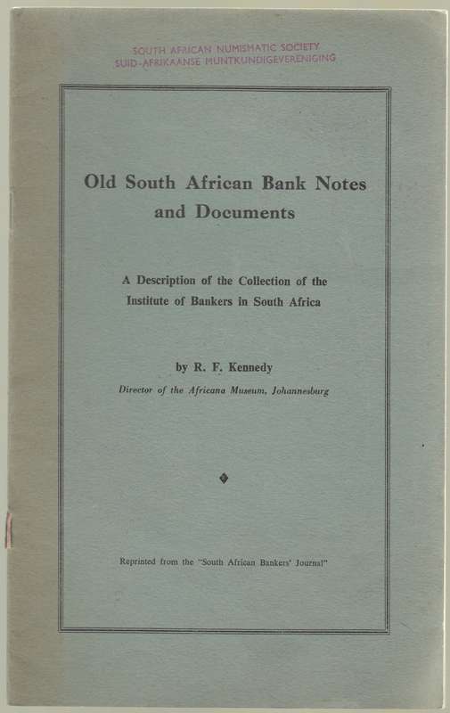 Old South African Banknotes and Documents