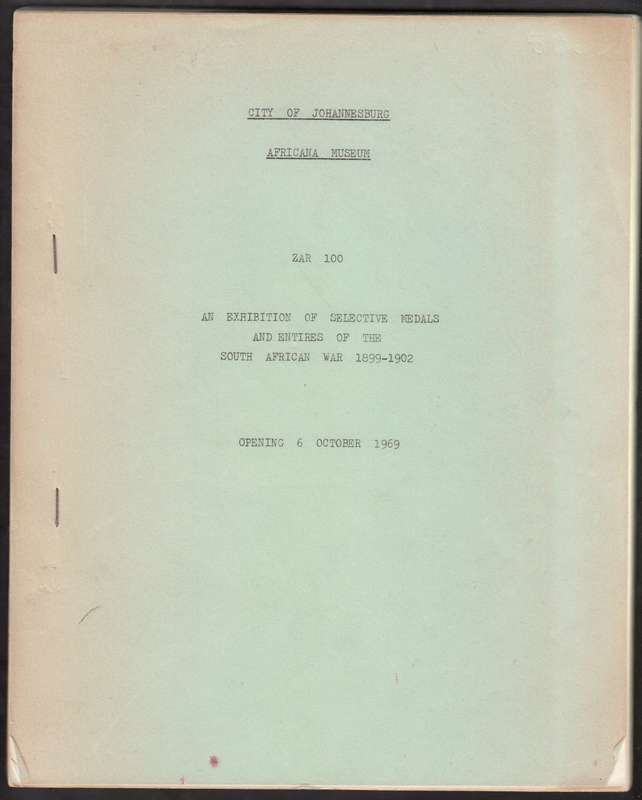 Medals & Entires of the South African War 1899-1902