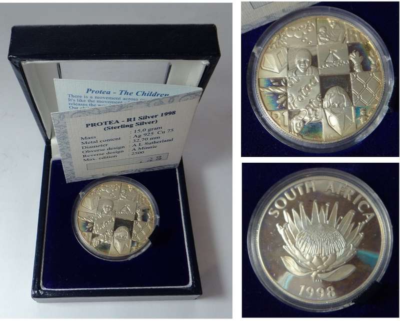 RSA: Proof Silver R1 of 1998 (The Children)