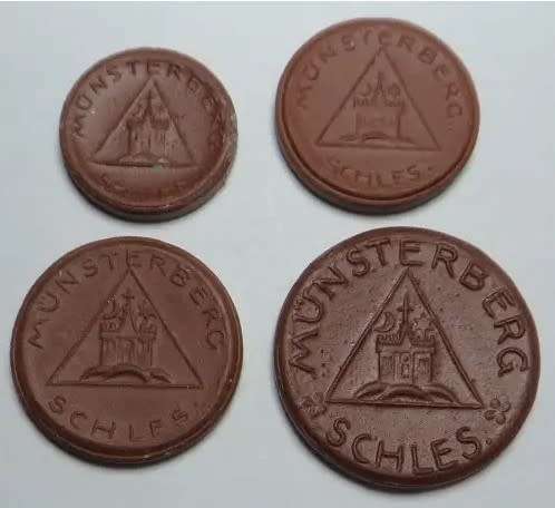German Emergency Porcelain Money Set of Munsterberg