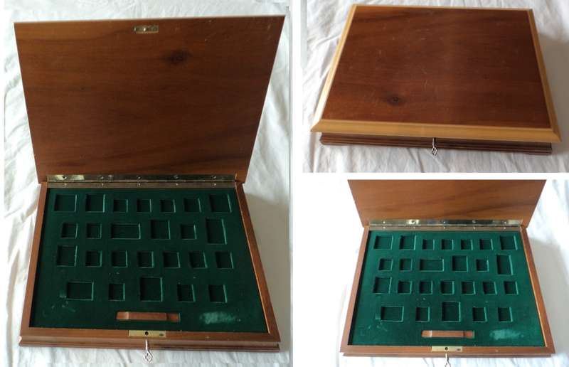Cabinet for displaying / storing 25 collectable items