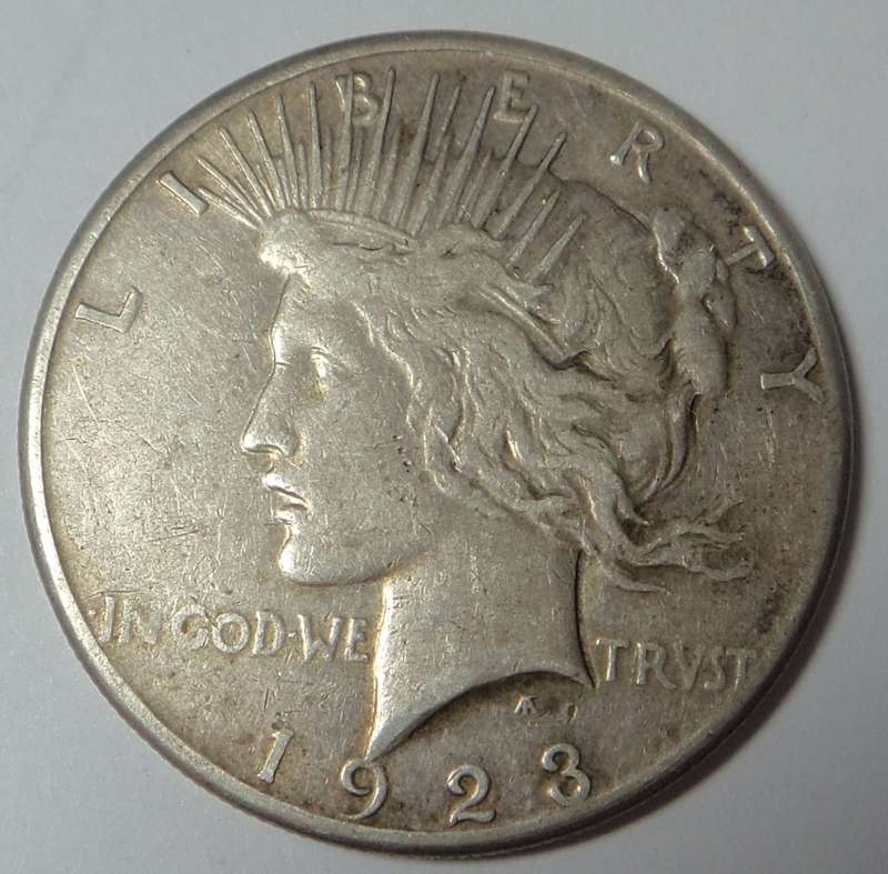 USA Peace Dollar of 1923 (San Francisco)
