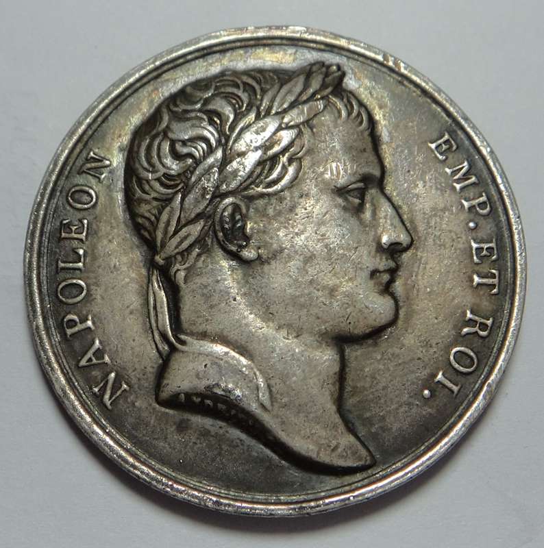 Emperor Napoleon Bonaparte Silver Medal of 1812