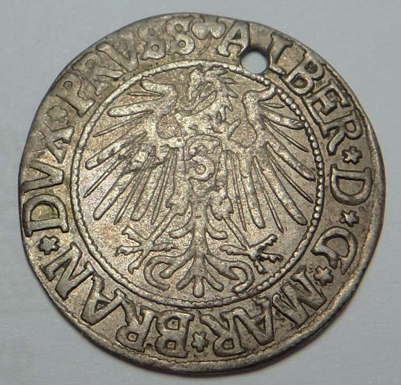 Duchy of Prussia, Albert I, Silver Groschen of 1541