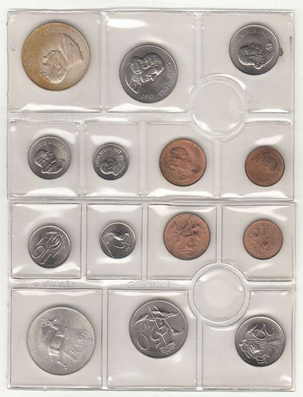 RSA UNC Mint Pack of 1967 (Eng.) 3 available