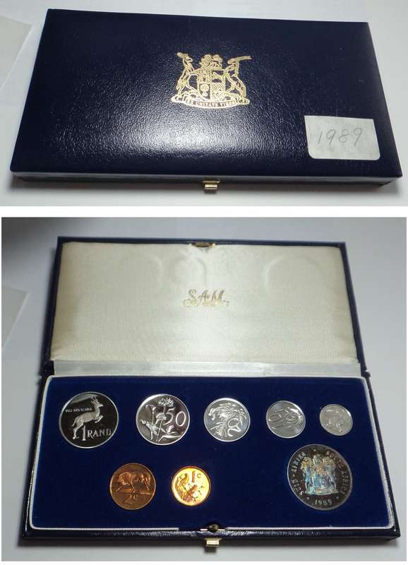 Republic of South Africa: 1989 Proof Set