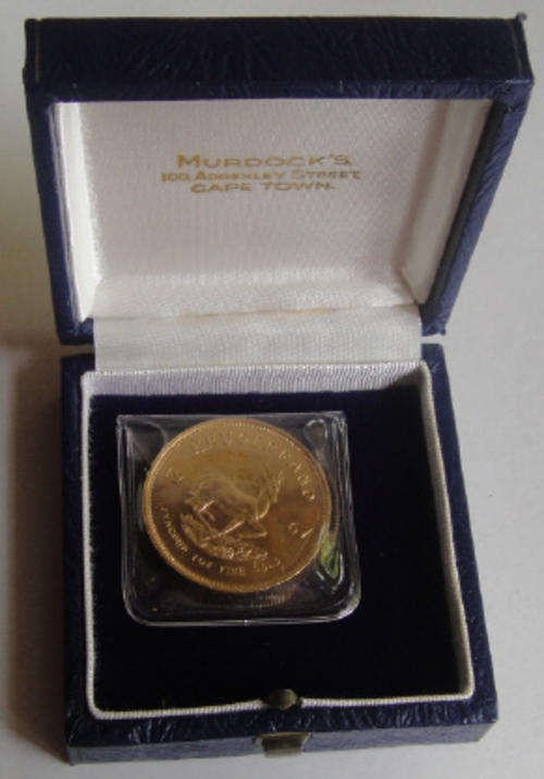 Full KRUGER RAND (One Ounce) 1967 (South Africas FIRST Kruger Rand)