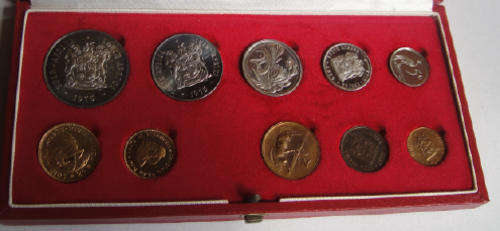 LONG SAM Proof Set: Both GOLD R1 and GOLD R2 INCLUDED: 1975