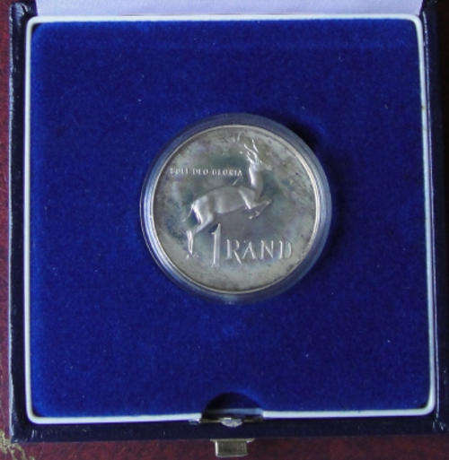 1990 SILVER R1 in official Blue SAM Box (Proof Condition)