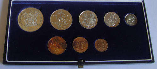 1981 RSA Short Proof Set in Blue SAM Box as issued.