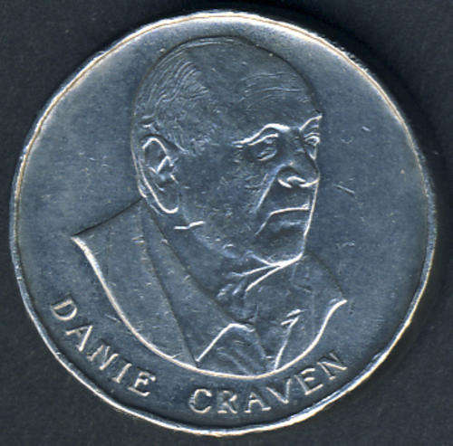 DANIE (DOC) CRAVEN Medal : Springbok Rugby Legend