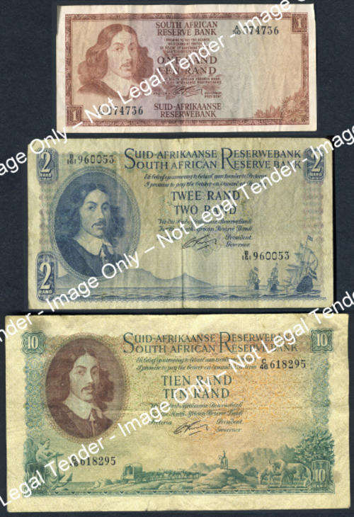 Rissik Type Set (R10 down to R1) from the 1960s ...