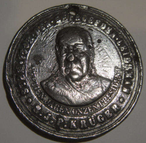 Z.A.R. Presidential Election Medal of Paul Kruger 1897