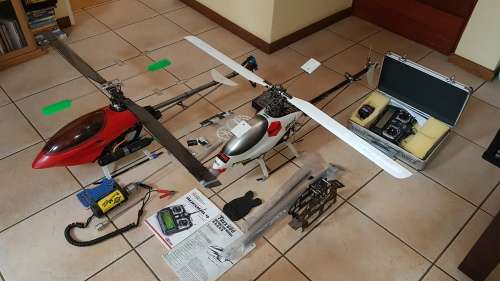 RAPTOR 90 NITRO AND ALIGN 600 HELICOPTERS FOR SALE