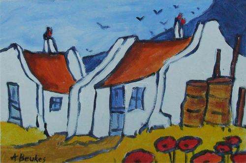 Original painting by A. BEUKES !!!