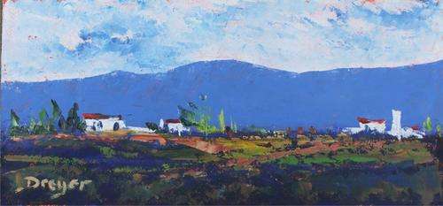 Original oil painting by DREYER