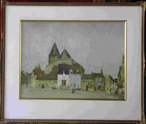 Print by RUSSEL W. FLINT