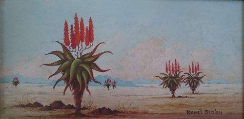Original oil painting by RONEL STALEY