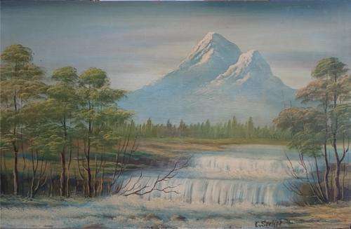 Original ol painting by C. SOEKOE