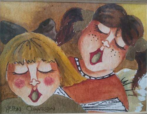 Original painting by HELEN CLAASEN