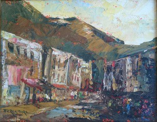 Original oil painting by JOHANN VAN RENSBURG