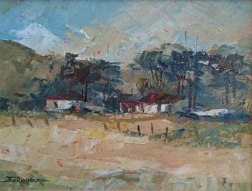 Original oil painting by JOHANN VAN RENSBURG