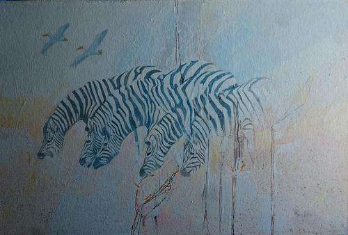 Original oil painting by PETER BOTHA