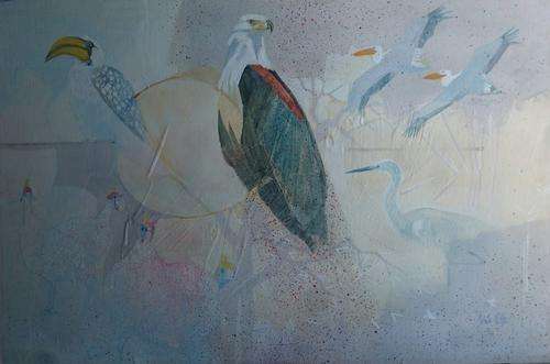 Original oil painting by PETER BOTHA