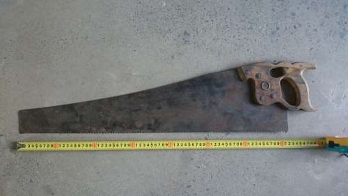 Old Wooden Saw DISSTON USA
