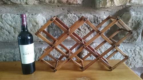 Old wine rack