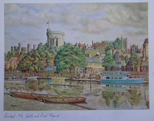 Print of a LONDON scene