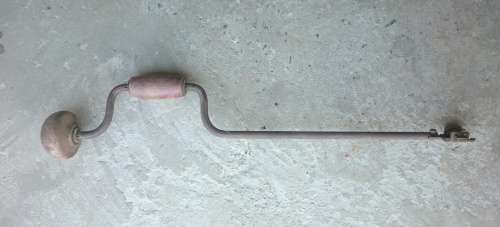 Vintage brace hand drill