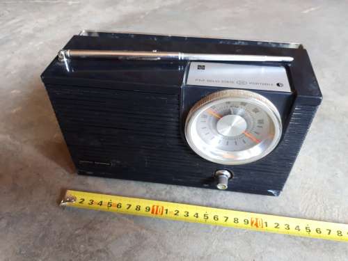 Old vintage NATIONAL PANASONIC 9 transistor radio - WORKING CONDITION!