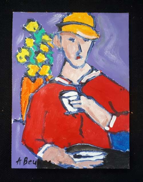 BEUKES acryl painting